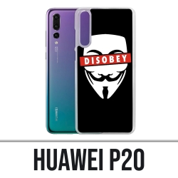 Coque Huawei P20 - Disobey Anonymous