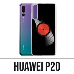 Custodia Huawei P20 - Disco in vinile