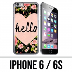 IPhone 6 / 6S case - Hello Pink Heart