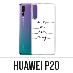 Custodia Huawei P20 - Goditi le piccole cose
