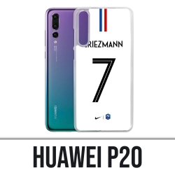 Huawei P20 Abdeckung - Fußball Frankreich Maillot Griezmann