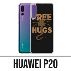 Huawei P20 case - Free Hugs Alien