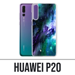 Coque Huawei P20 - Galaxie Bleu