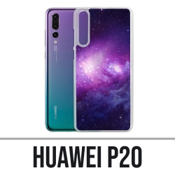 Huawei P20 Hülle - Purple Galaxy