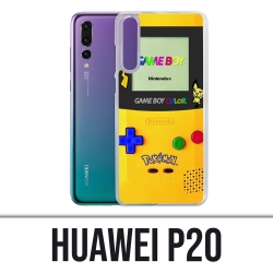 Coque Huawei P20 - Game Boy Color Pikachu Jaune Pokémon