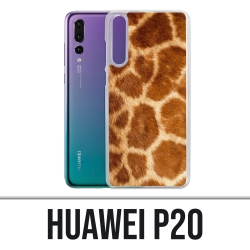 Coque Huawei P20 - Girafe Fourrure