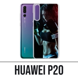 Coque Huawei P20 - Girl Boxe