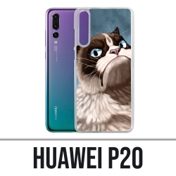 Coque Huawei P20 - Grumpy Cat