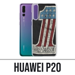 Huawei P20 case - Harley Davidson Logo 1