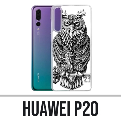 Huawei P20 case - Azteque Owl