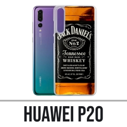 Huawei P20 Case - Jack Daniels Flasche