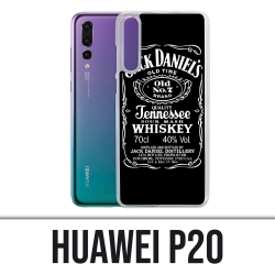 Custodia Huawei P20 - Logo Jack Daniels