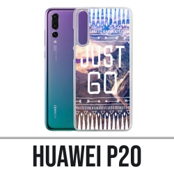 Huawei P20 case - Just Go