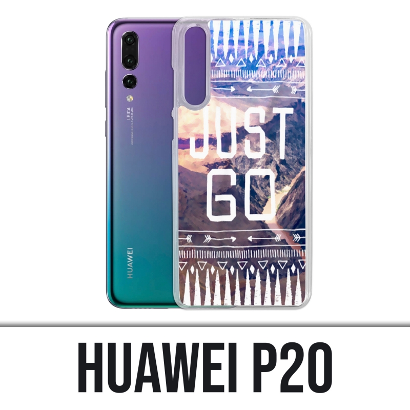Huawei P20 case - Just Go