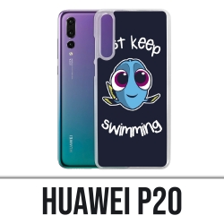 Huawei P20 Hülle - Einfach weiter schwimmen