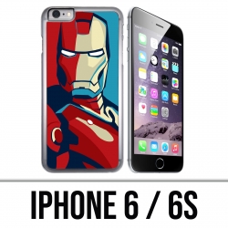 Coque iPhone 6 / 6S - Iron Man Design Affiche