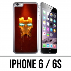 Custodia per iPhone 6 / 6S - Iron Man Gold