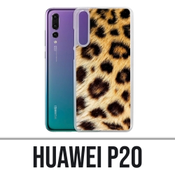 Coque Huawei P20 - Leopard