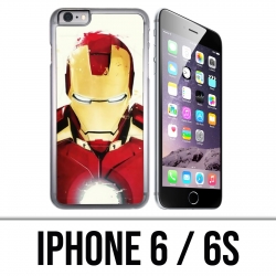 Coque iPhone 6 / 6S - Iron Man Paintart