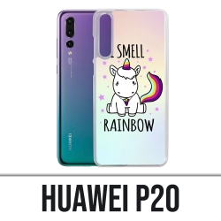 Funda Huawei P20 - Unicornio I Olor Raimbow