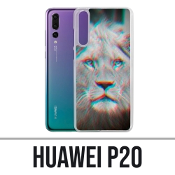 Custodia Huawei P20 - Lion 3D
