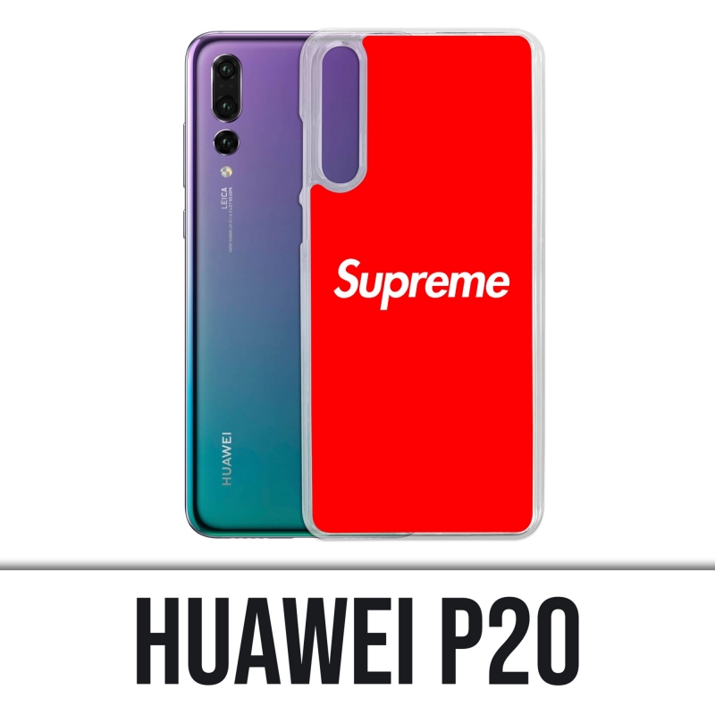 Coque Huawei P20 - Logo Supreme