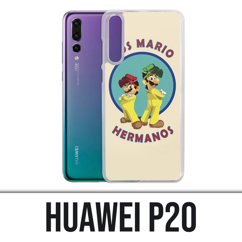 Funda Huawei P20 - Los Mario Hermanos
