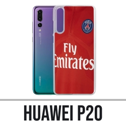 Coque Huawei P20 - Maillot Rouge Psg