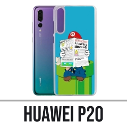 Huawei P20 Abdeckung - Mario Humor
