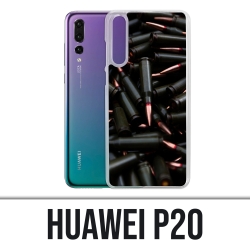 Huawei P20 Case - Munition Schwarz