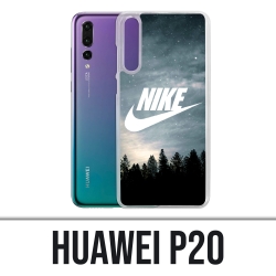 Custodia Huawei P20 - Logo Nike in legno