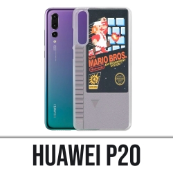 Custodia Huawei P20 - Cartuccia Nintendo Nes Mario Bros