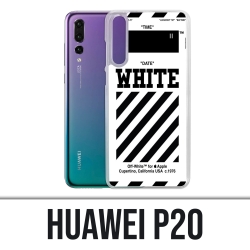 Coque Huawei P20 - Off White Blanc