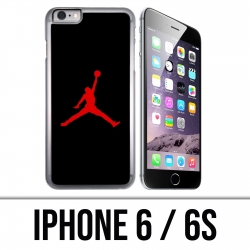 Custodia per iPhone 6 / 6S - Jordan Basketball Logo nera