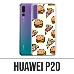 Huawei P20 cover - Pizza Burger