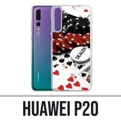 Huawei P20 Hülle - Poker Dealer