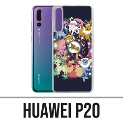 Custodia Huawei P20 - Pokémon Évoli Évolutions