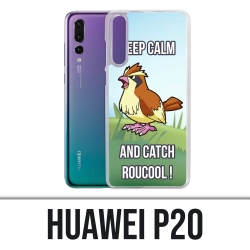 Funda Huawei P20 - Pokémon Go Catch Roucool