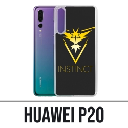 Custodia Huawei P20 - Pokémon Go Team gialla