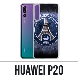 Coque Huawei P20 - Psg Logo Grunge