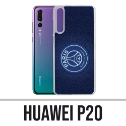 Custodia Huawei P20 - Psg minimalista sfondo blu