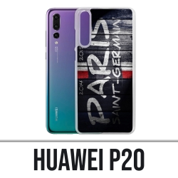 Coque Huawei P20 - Psg Tag Mur