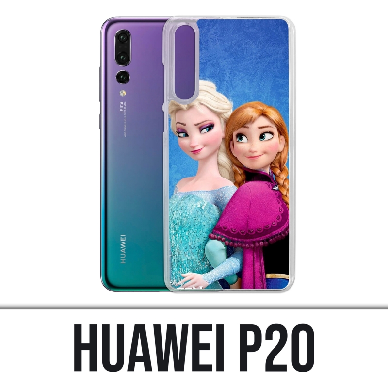 Huawei P20 Case - Snow Queen Elsa And Anna