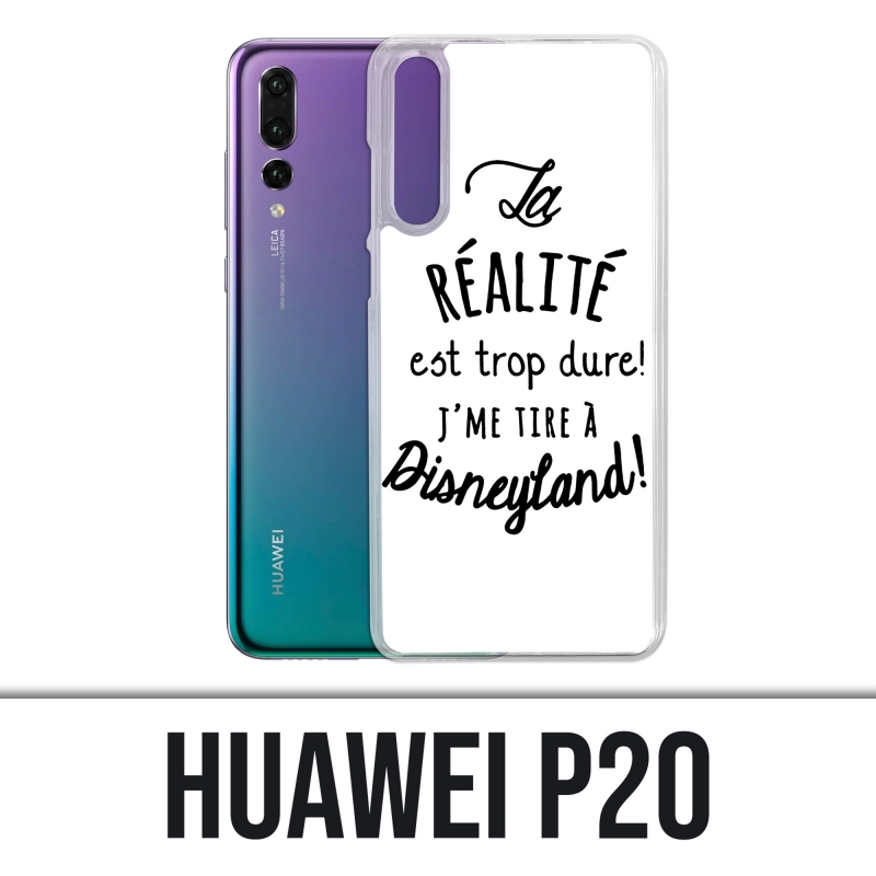 Coque Huawei P20 - Réalité Disneyland