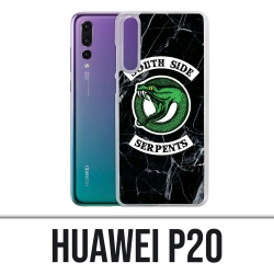 Funda Huawei P20 - Mármol Serpiente Riverdale South Side