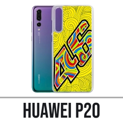 Huawei P20 case - Rossi 46 Waves
