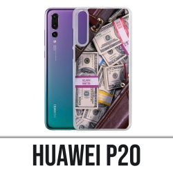 Coque Huawei P20 - Sac Dollars