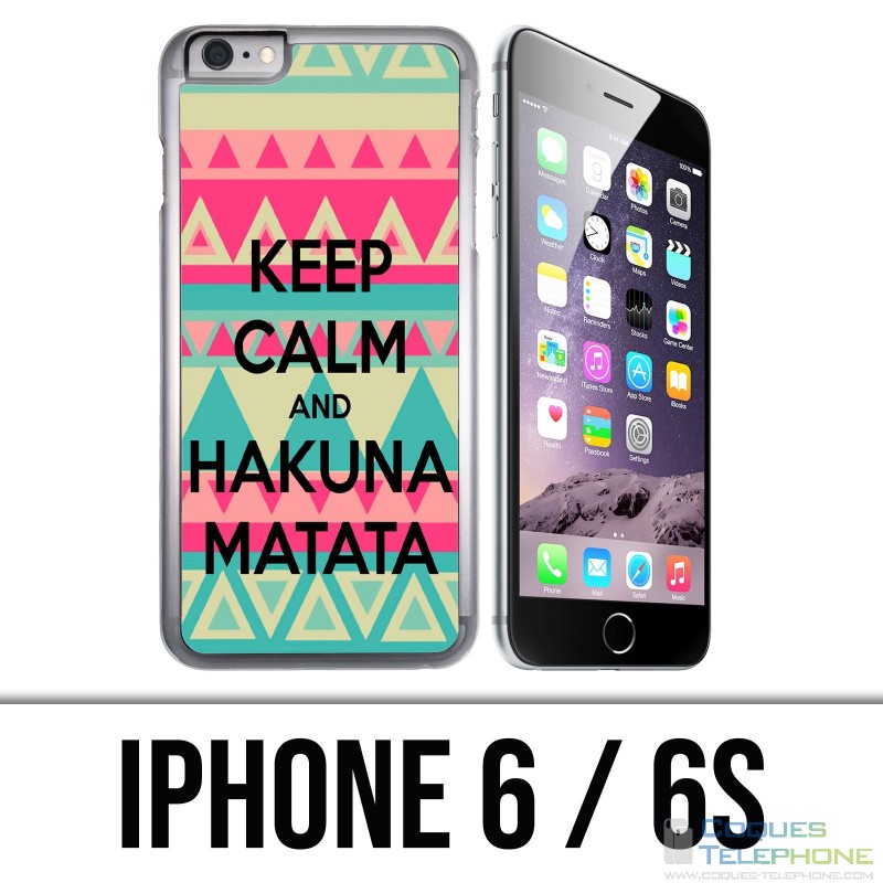 IPhone 6 / 6S Fall - behalten Sie Ruhe Hakuna Mattata