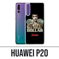 Coque Huawei P20 - Scarface Get Dollars