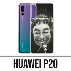 Coque Huawei P20 - Singe Monkey Anonymous